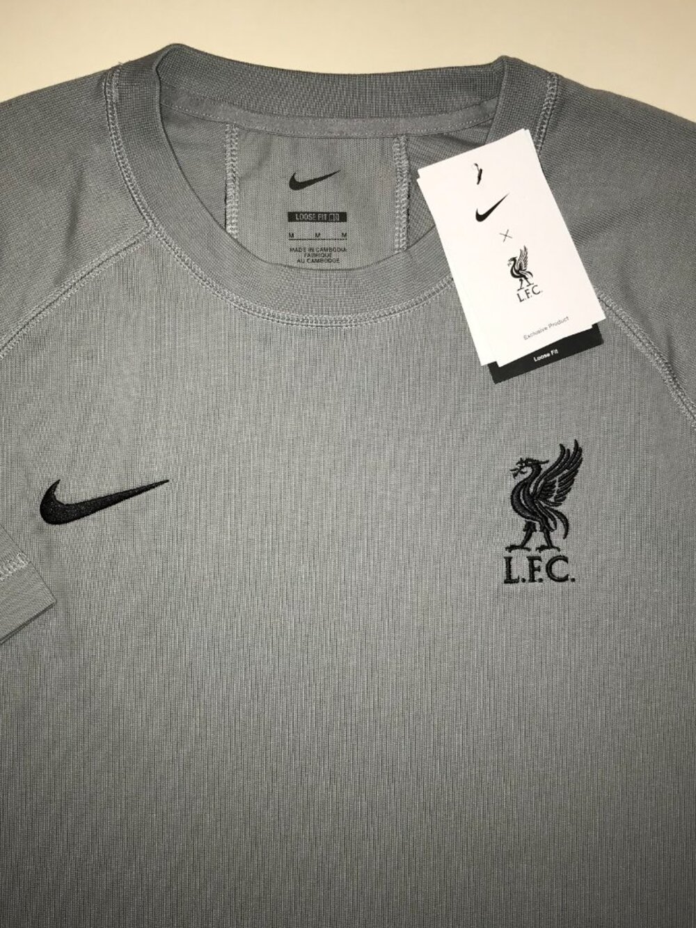 Men's Nike x L.F.C Liverpool Travel Away T-shirt-Size: M (DN3101)